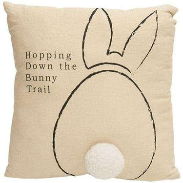 Bunny Trail Pillow - The Fox Decor